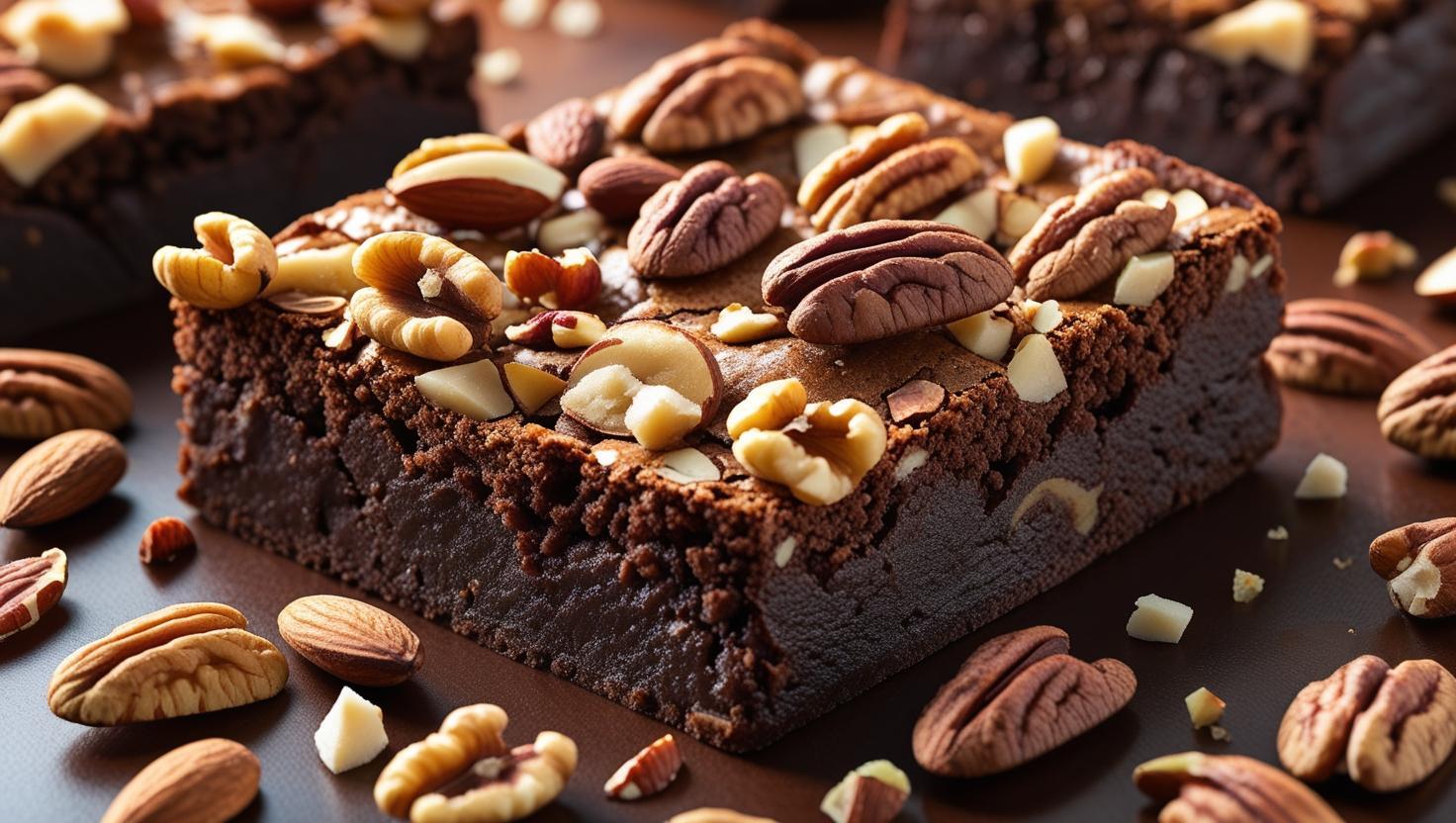 Nuts Overloaded Brownie